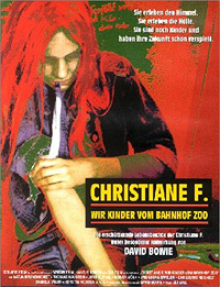 Das Cover des gleichnamigen Films zum Buch "Christiane F. - Wir Kinder vom Bahnhof Zoo"