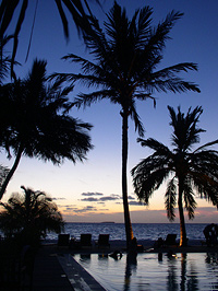 Urlaub auf einer Insel. Für Arne war der Aufenthalt auf den Seychellen die erste Pauschalreise. Sein Fazit: "Teuer, aber sehr gut!"
